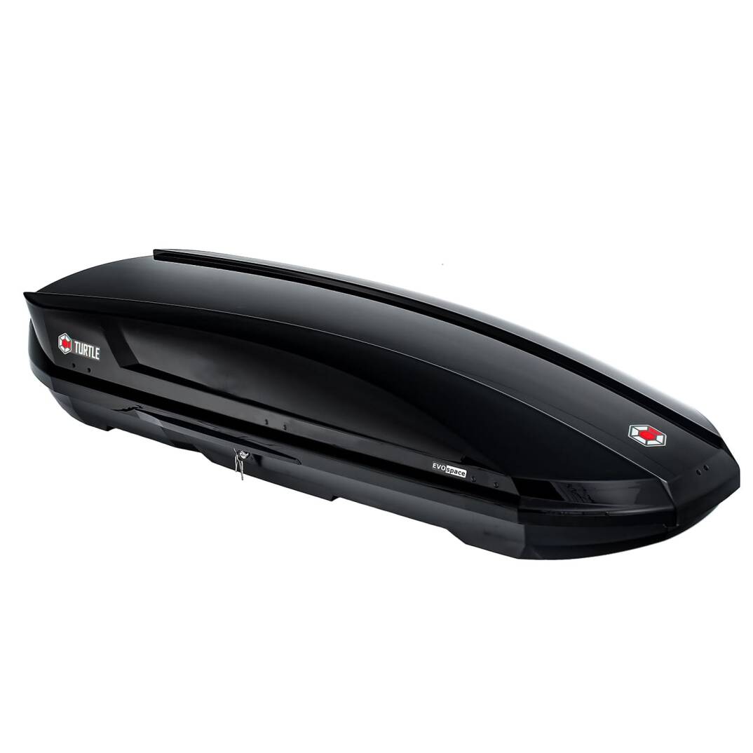 TURTLE Evo Space 310L Roof Box Piano Black - 1