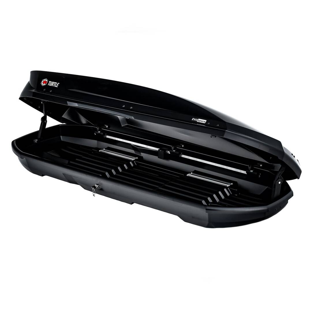 TURTLE Evo Space 310L Roof Box Piano Black - 4