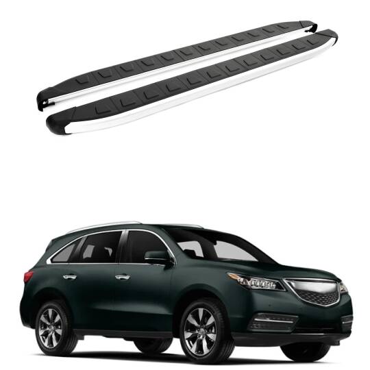 TURTLE Fits Acura Mdx (Yd3) 2014-2020 Side Step Alyans Silver