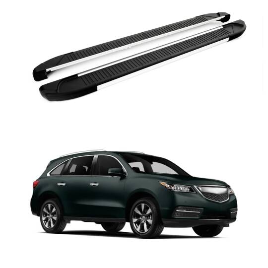 TURTLE Fits Acura Mdx (Yd3) 2014-2020 Side Step Another Silver