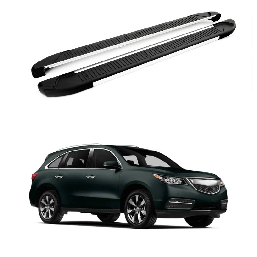 TURTLE Fits Acura Mdx (Yd3) 2014-2020 Side Step Another Silver - 1