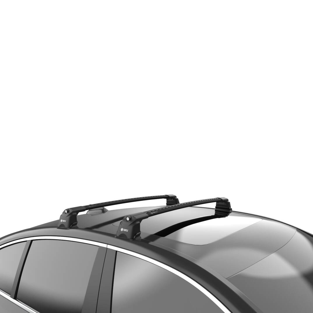 TURTLE Fits Bmw 1-Series (E82) 2007-2013 Roof Rack Air3 Black - 2