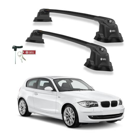 TURTLE Fits Bmw 1-Series (F21) 2012-2019 Roof Rack Air3 Black