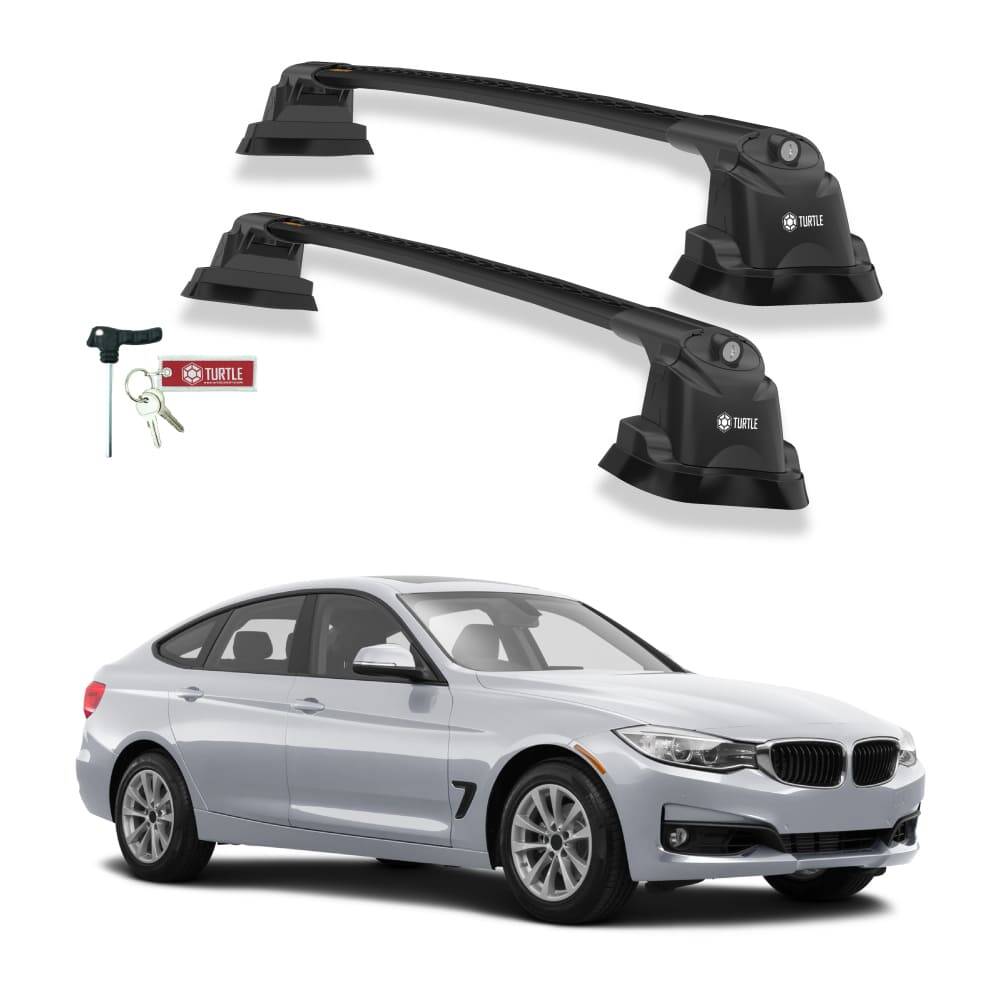 TURTLE Fits Bmw 3-Series Gran Turismo (F34) 2013-2019 Roof Rack Air3 Black - 1