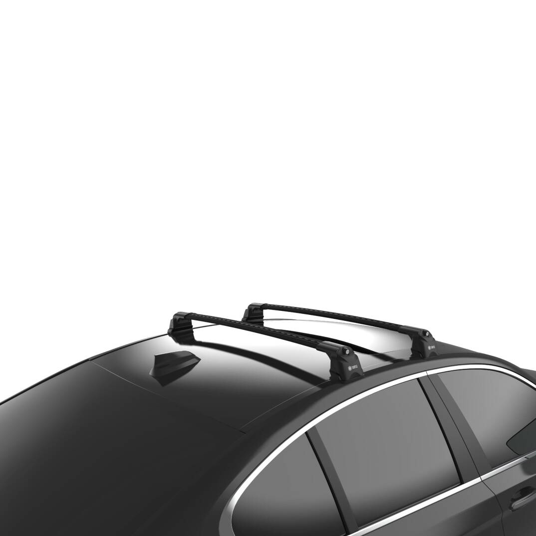 TURTLE Fits Bmw 3-Series Tourmalineing (E91) 2006-2012 Roof Rack Air3 Black - 3