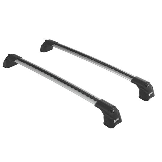 TURTLE Fits Bmw 3-Series Tourmalineing (E91) 2006-2012 Roof Rack Air3 Silver - 5