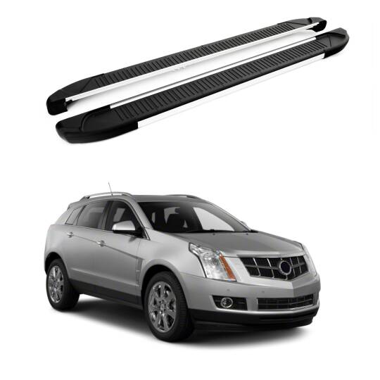 TURTLE Fits Cadillac Srx 2010-2016 Side Step Another Silver