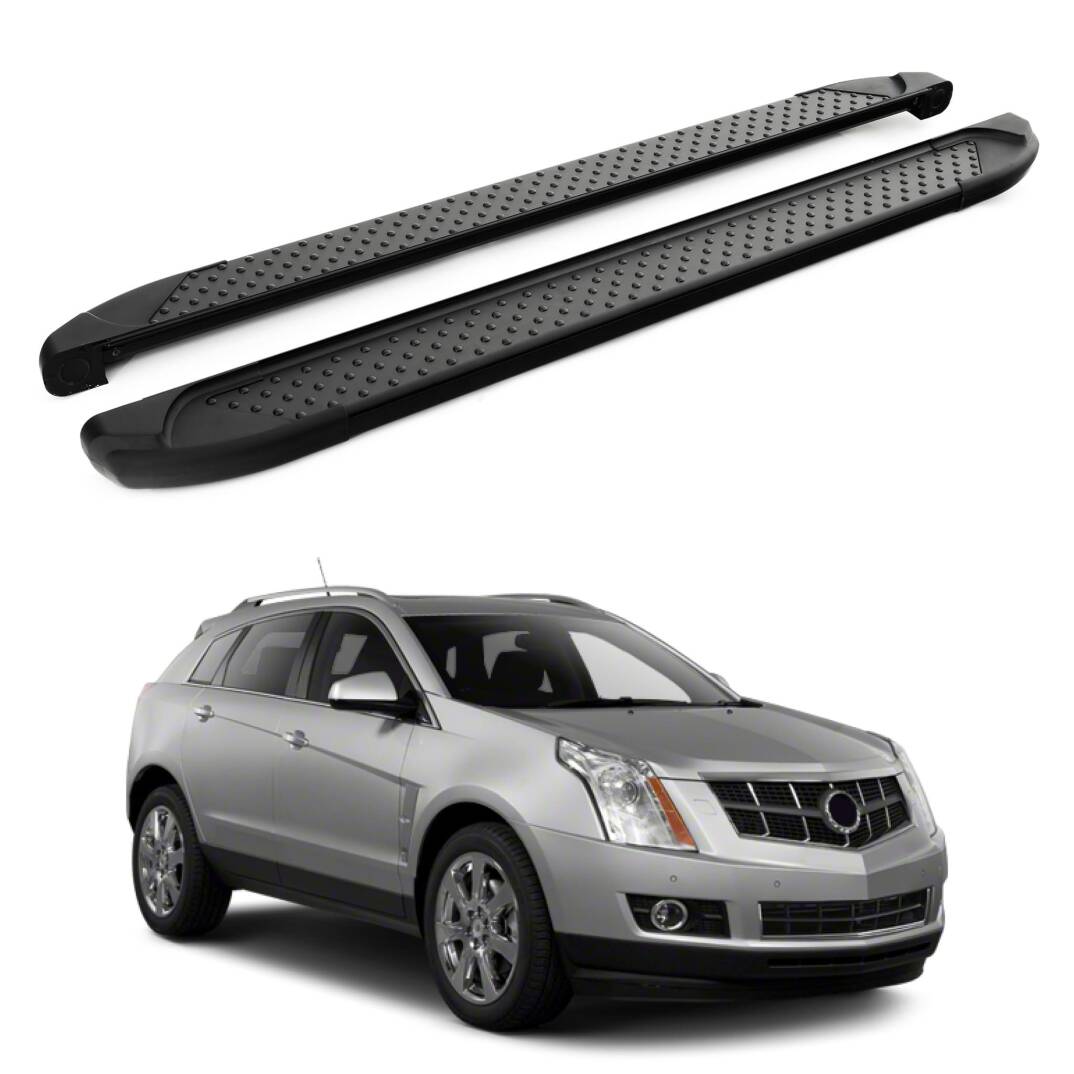 TURTLE Fits Cadillac Srx 2010-2016 Side Step Sapphire V1 Black - 1