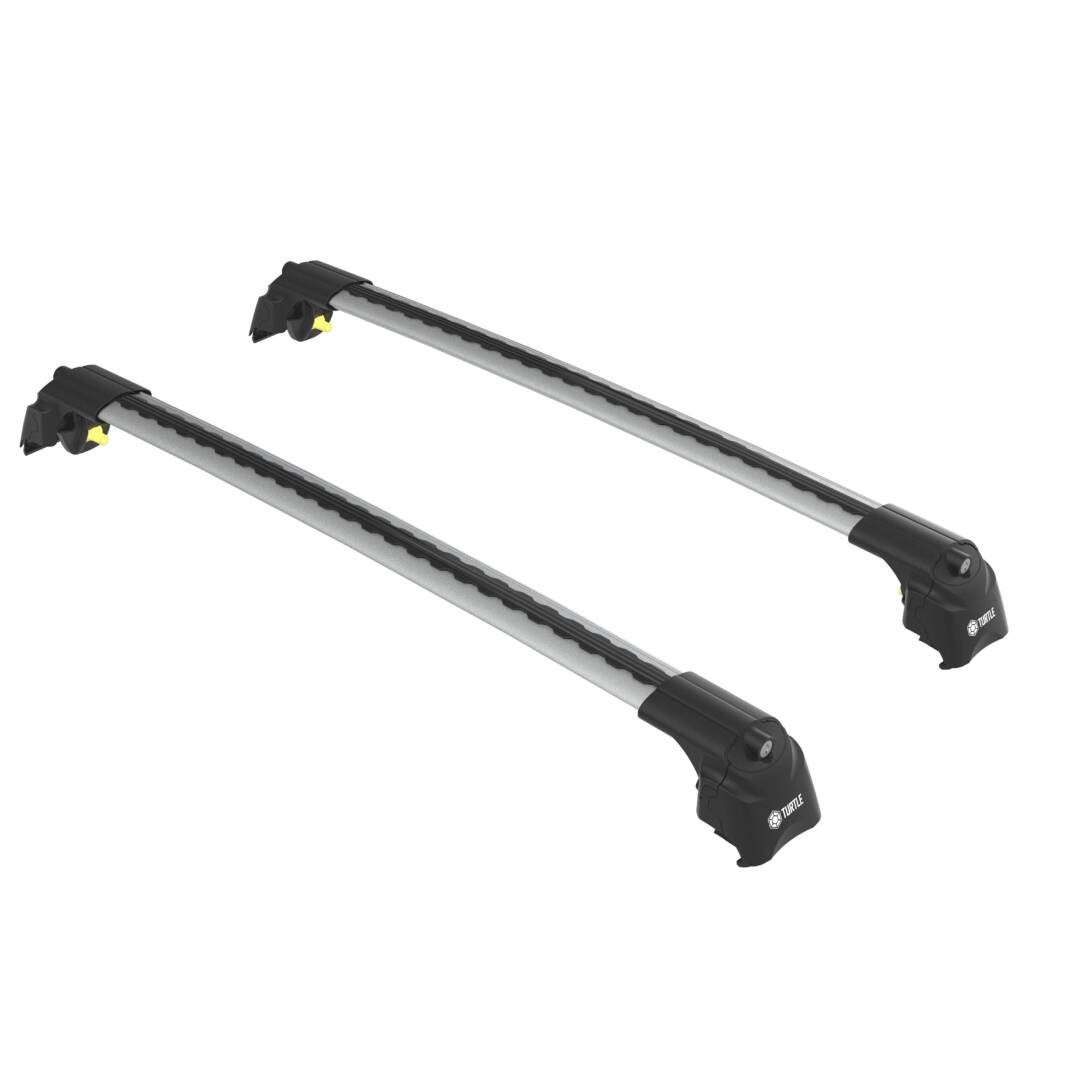 TURTLE Fits Cadillac Xt5 2016-2025 Roof Rack Air2 Silver - 5