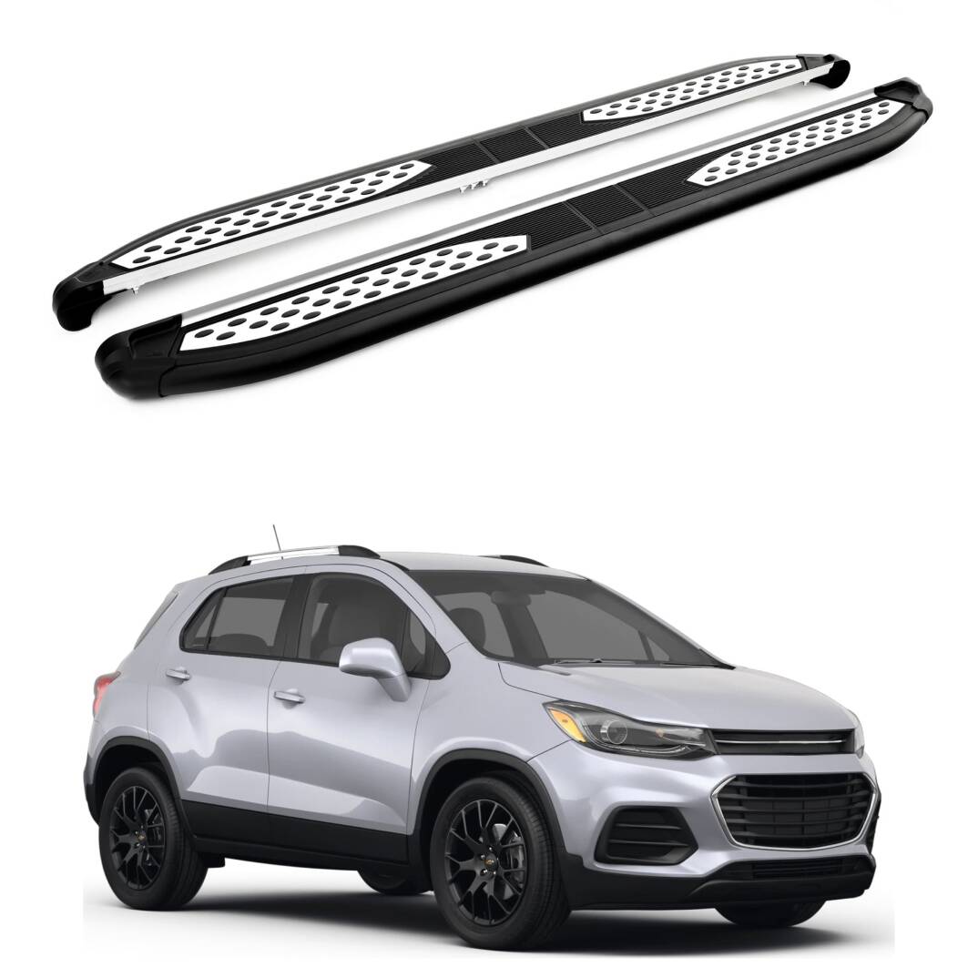 TURTLE Fits Chevrolet Trax 2013-2023 Side Step Plus Black - 1