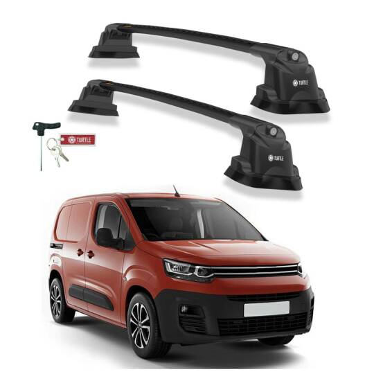 TURTLE Fits Citroen Berlingo 2019-2025 Roof Rack Air3 Black