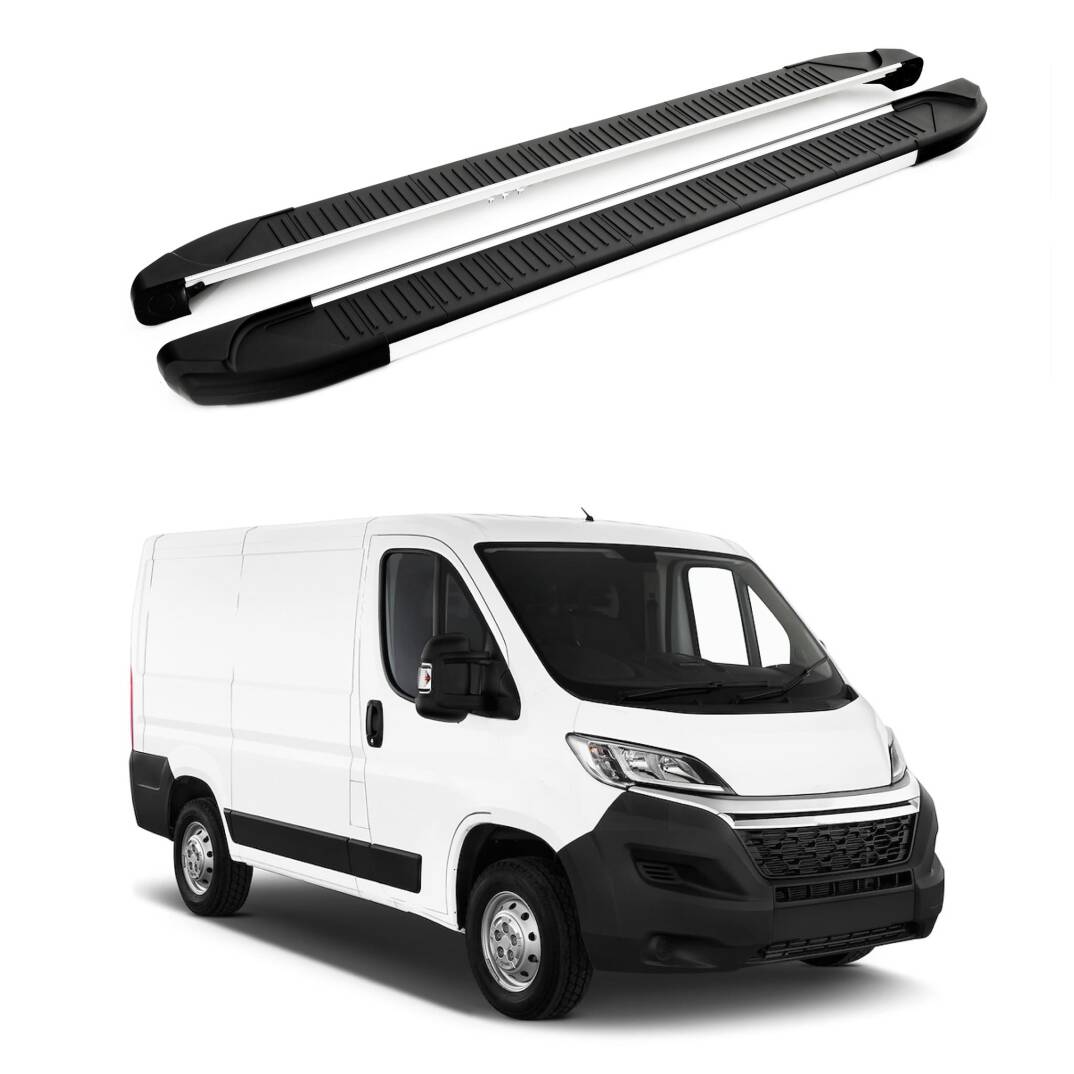 TURTLE Fits Citroen Jumper 2006-2025 / Swb Side Step Another Silver - 1