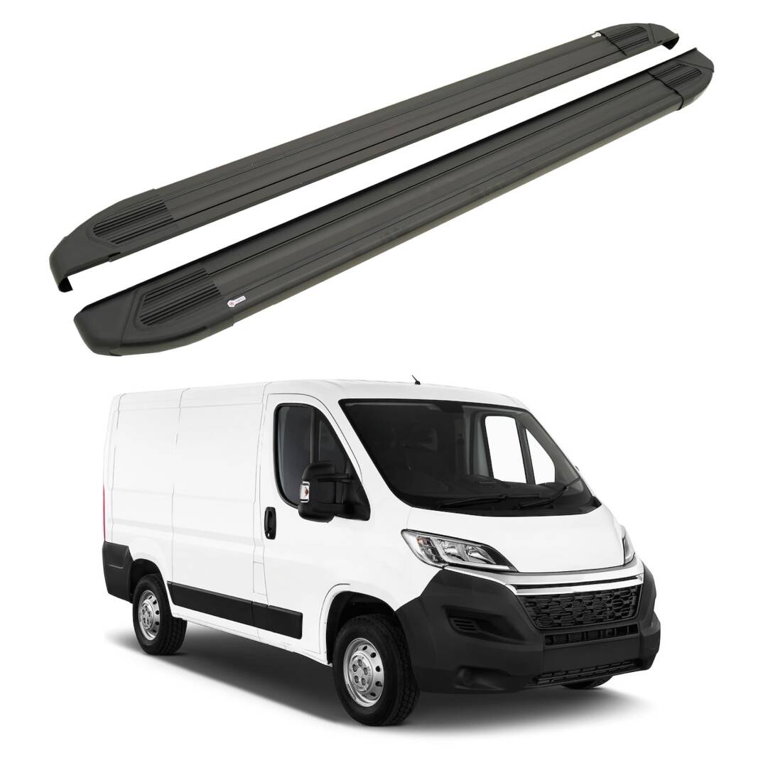 TURTLE Fits Citroen Jumper 2006-2025 / Swb Side Step Brillant Black - 1