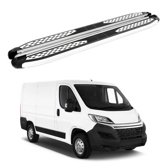 TURTLE Fits Citroen Jumper 2006-2025 / Swb Side Step Plus Silver