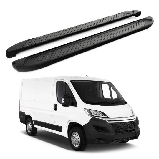 TURTLE Fits Citroen Jumper 2006-2025 / Swb Side Step Sapphire V1 Black