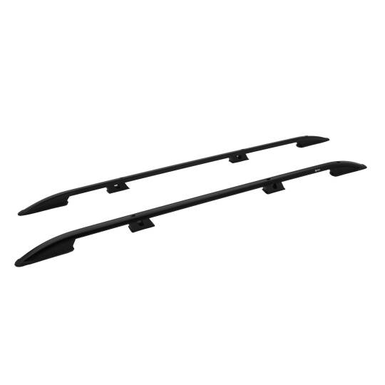 TURTLE Fits Citroen Jumpy (Mk3)  2017-2025 / Swb Roof Rail Crown Black