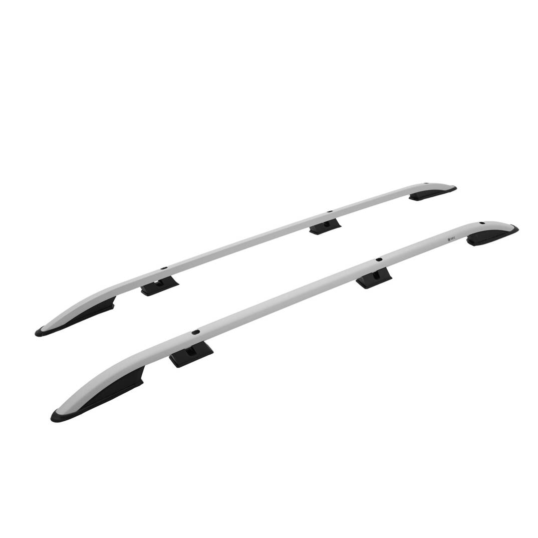 TURTLE Fits Citroen Jumpy (Mk3)  2017-2025 / Swb Roof Rail Crown Silver - 1