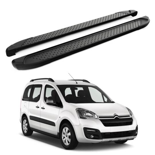 TURTLE Fits Citroen Relay 2006-2025 / Mwb Side Step Sapphire V1 Black