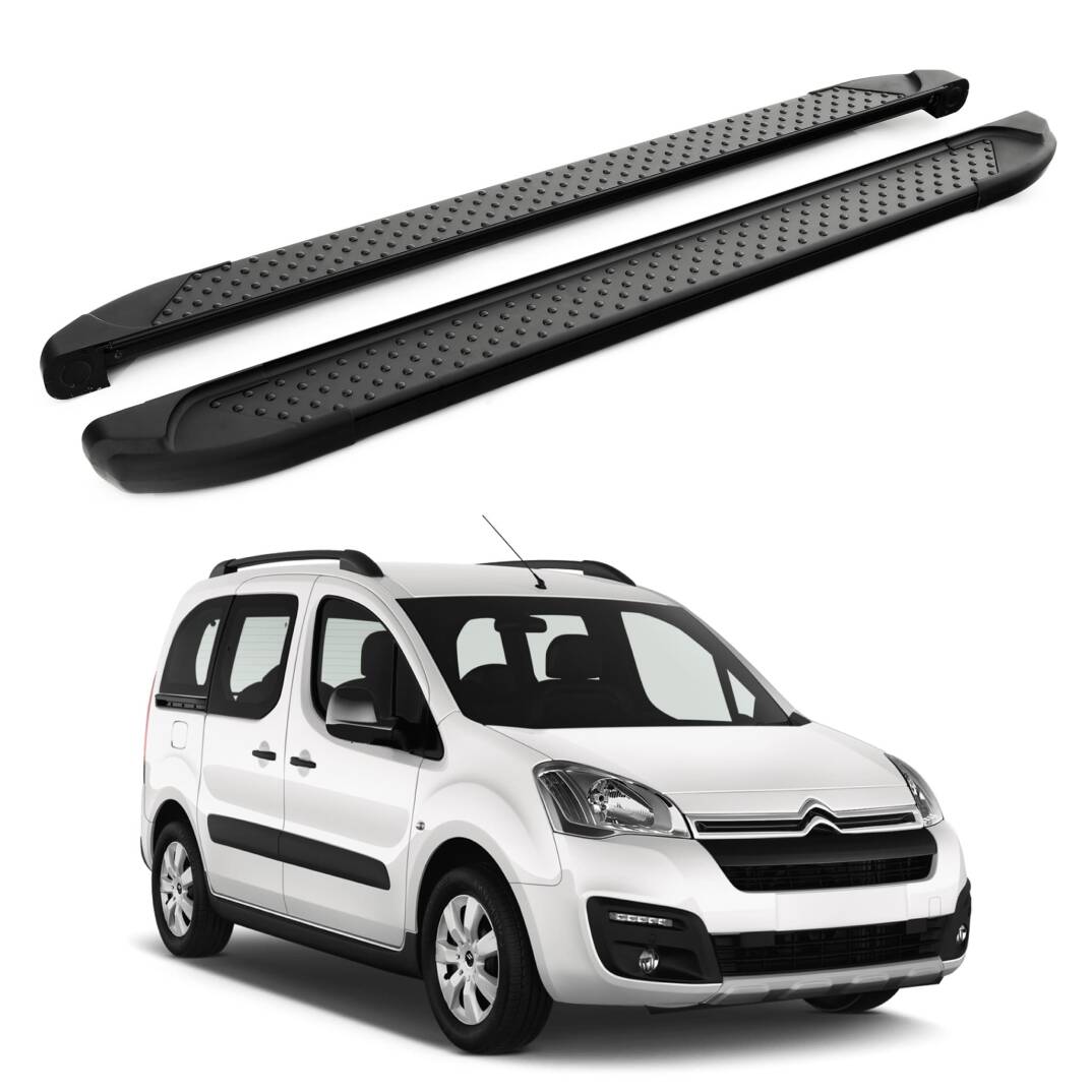 TURTLE Fits Citroen Relay 2006-2025 / Swb Side Step Sapphire V1 Black - 1