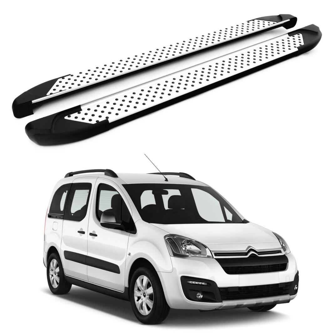 TURTLE Fits Citroen Relay 2006-2025 / Swb Side Step Sapphire V1 Silver - 1
