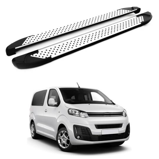 TURTLE Fits Citroen Space Tourmalineer (Mk3) 2017-2025 / Lwb Side Step Sapphire V1 Silver