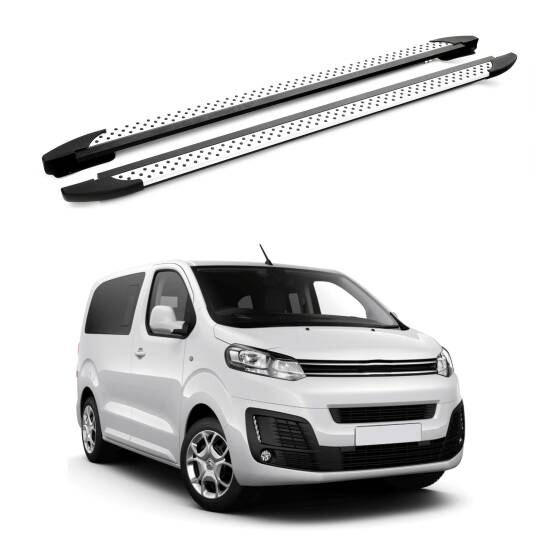 TURTLE Fits Citroen Space Tourmalineer (Mk3) 2017-2025 / Mwb Side Step Era V1 Silver - 1