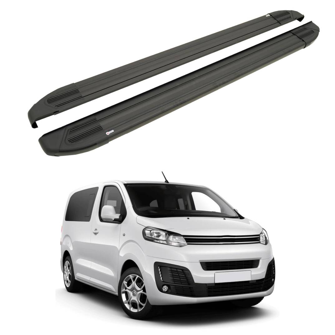 TURTLE Fits Citroen Space Tourmalineer (Mk3) 2017-2025 / Swb Side Step Brillant Black - 1