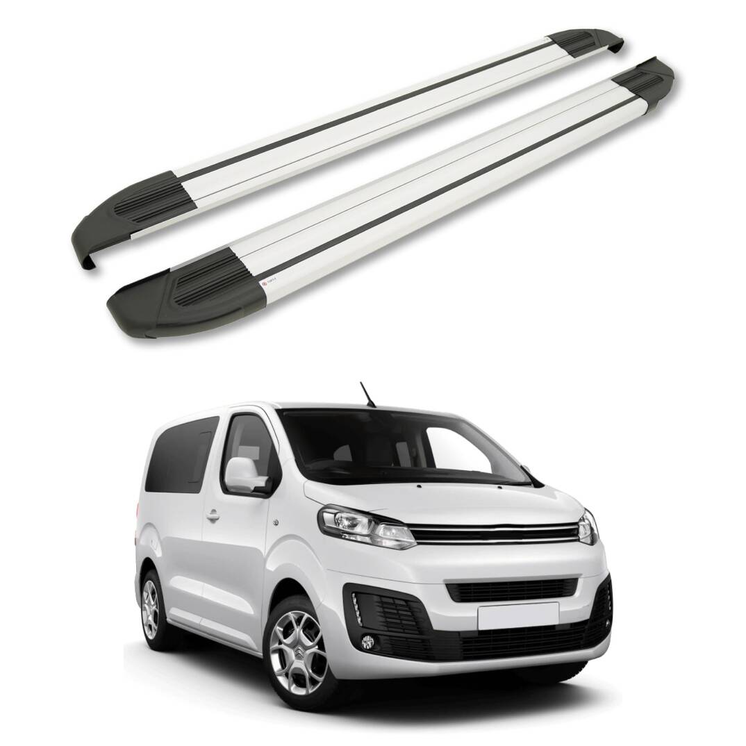 TURTLE Fits Citroen Space Tourmalineer (Mk3) 2017-2025 / Swb Side Step Brillant Silver - 1