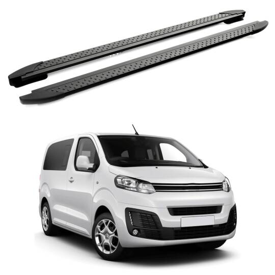 TURTLE Fits Citroen Space Tourmalineer (Mk3) 2017-2025 / Swb Side Step Era V1 Black