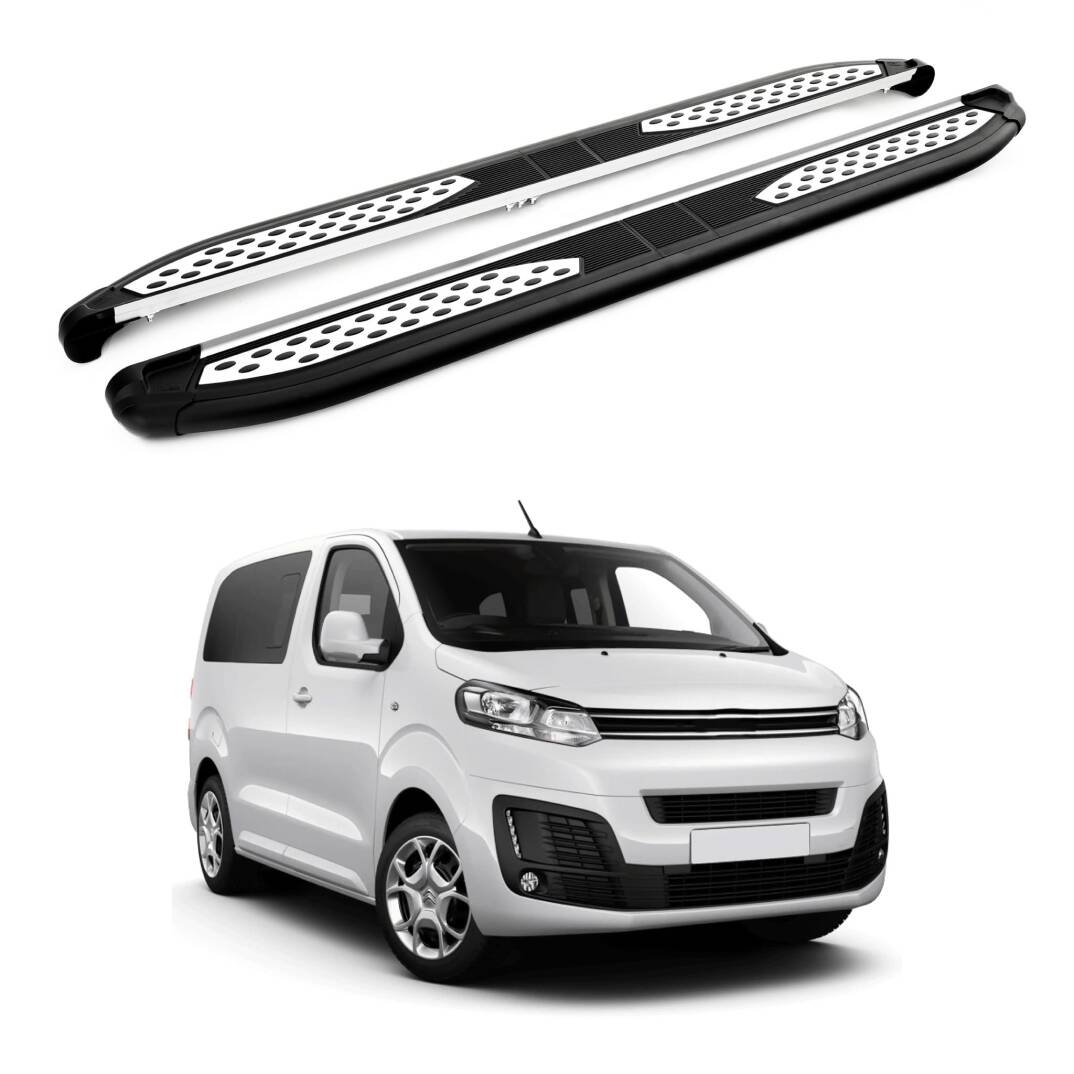 TURTLE Fits Citroen Space Tourmalineer (Mk3) 2017-2025 / Swb Side Step Plus Black - 1