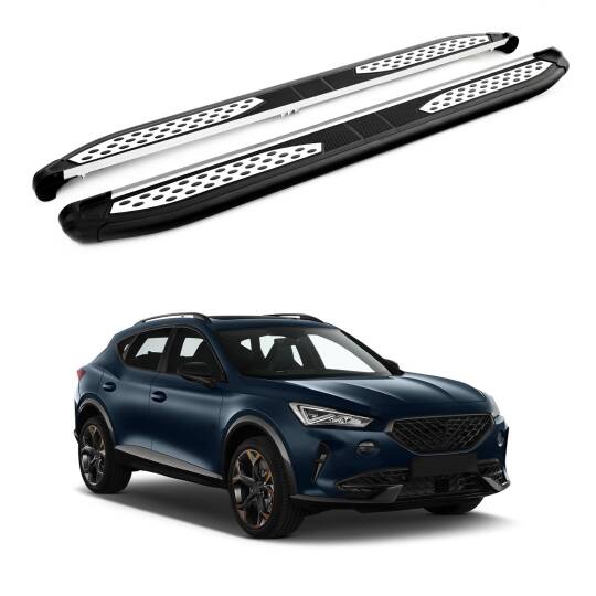 TURTLE Fits Cupra Formentor 2020-2025 Side Step Plus Black