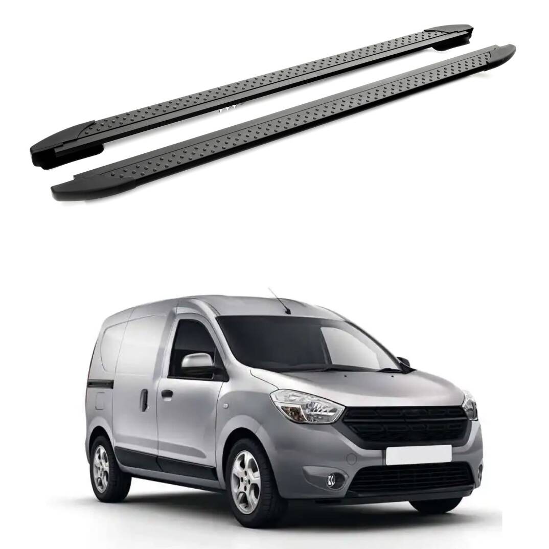 TURTLE Fits Dacia Dokker 2013-2022 Side Step Era V2 Black - 1