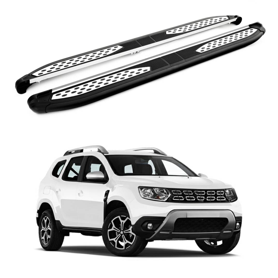 TURTLE Fits Dacia Duster (Hm) 2018-2022 Side Step Plus Black - 1
