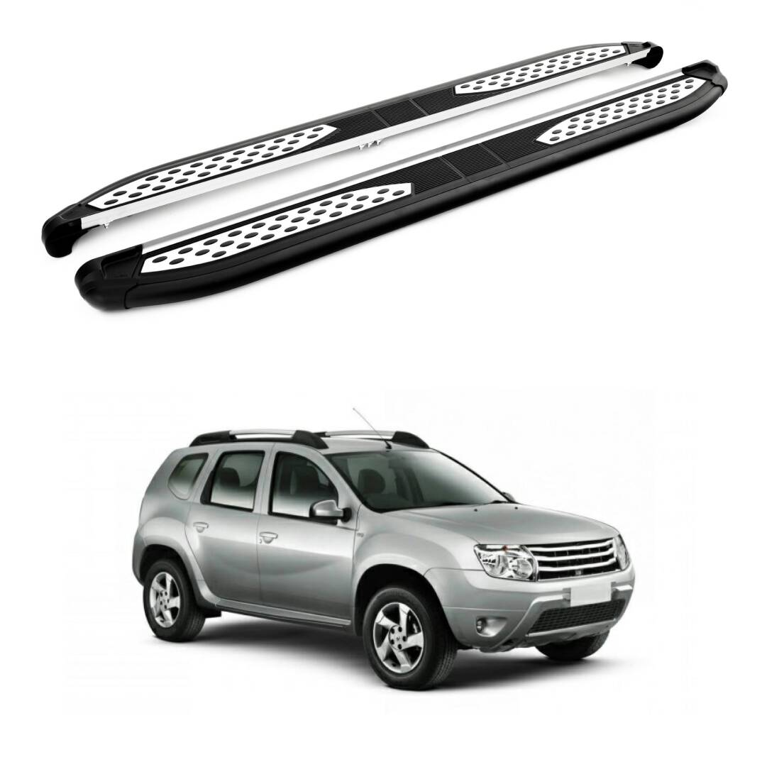 TURTLE Fits Dacia Duster (Hs) 2010-2013 Side Step Plus Black - 1