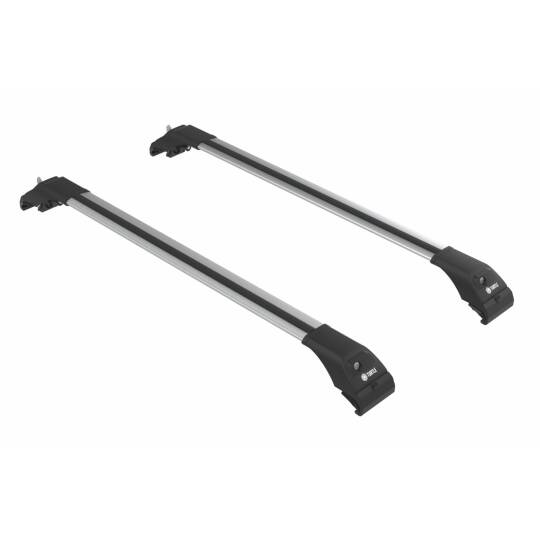 TURTLE Fits Dacia Lodgy 2012-2022 Roof Rack Tourmaline V2 Silver - 1