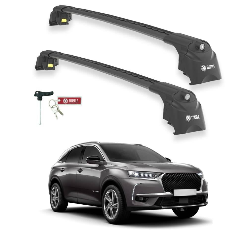 TURTLE Fits Ds Automobiles Ds 7 Crossback 2018-2025 Roof Rack Air2 Black - 1