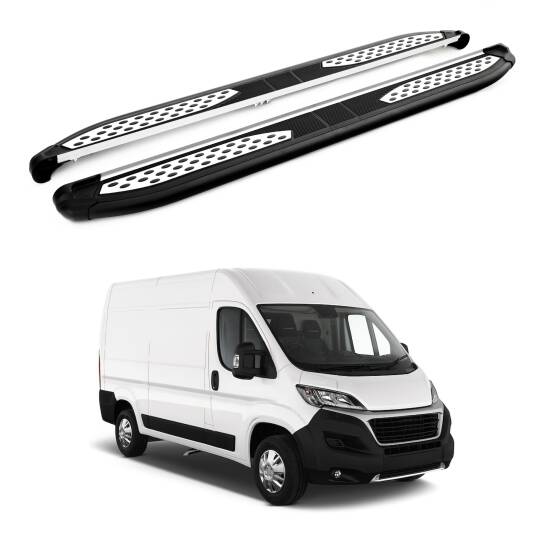TURTLE Fits Fiat Ducato 2006-2025 / Swb Side Step Plus Black