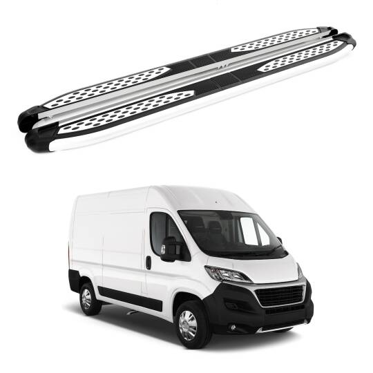 TURTLE Fits Fiat Ducato 2006-2025 / Swb Side Step Plus Silver