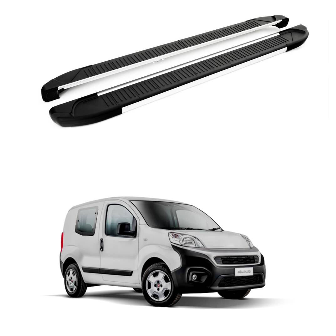 TURTLE Fits Fiat Fiorino 2008-2025 Side Step Another Silver - 1