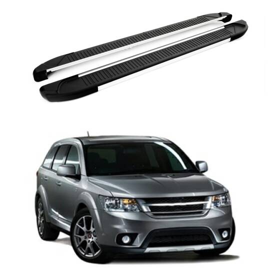 TURTLE Fits Fiat Freemont 2011-2016 Side Step Another Silver