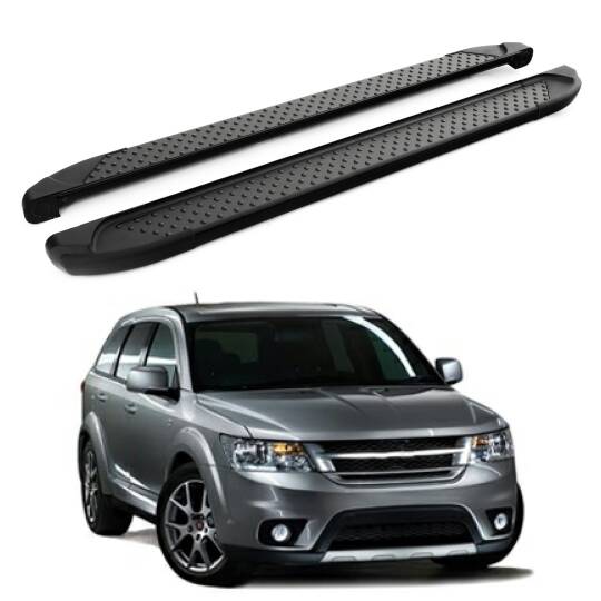 TURTLE Fits Fiat Freemont 2011-2016 Side Step Sapphire V1 Black
