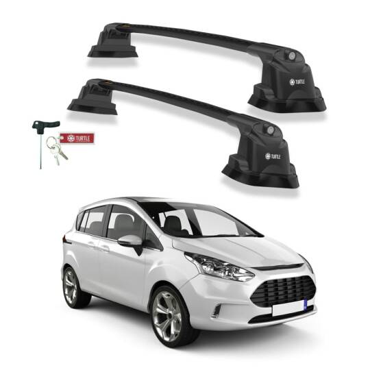 TURTLE Fits Ford B-Max (B232) 2012-2017 Roof Rack Air3 Black