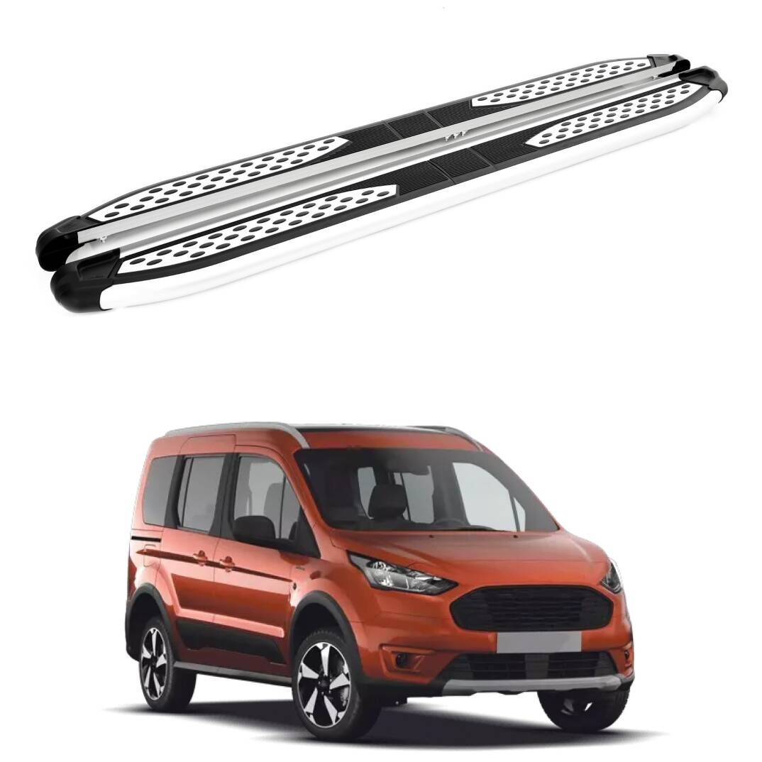 TURTLE Fits Ford Connect 2013-2021 / Swb Side Step Plus Silver - 1