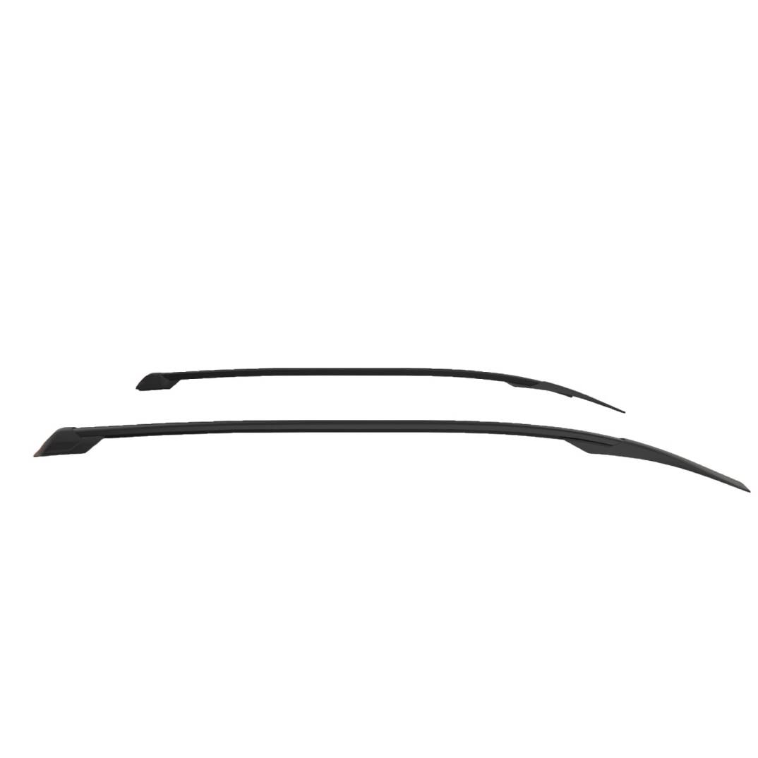 TURTLE Fits Ford Courier 2014-2023 Roof Rail Hawk Black - 4
