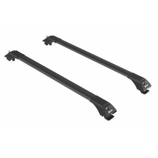 TURTLE Fits Ford Custom 2012-2023 Roof Rack Tourmaline Black - 1