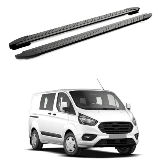 TURTLE Fits Ford Custom 2012-2023 Side Step Era V2 Black