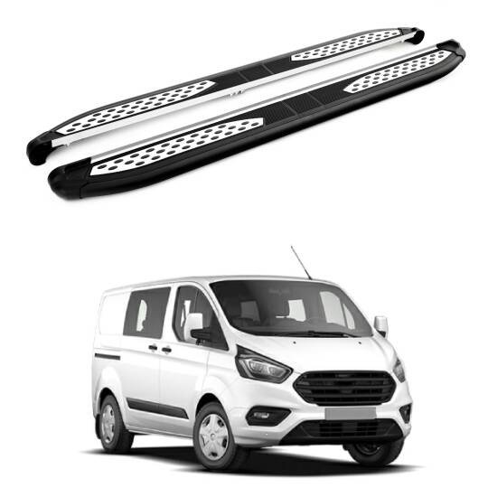 TURTLE Fits Ford Custom 2012-2023 / Swb Side Step Plus Black