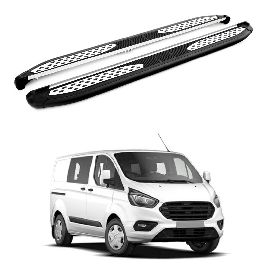 TURTLE Fits Ford Custom 2012-2023 / Swb Side Step Plus Black - 1