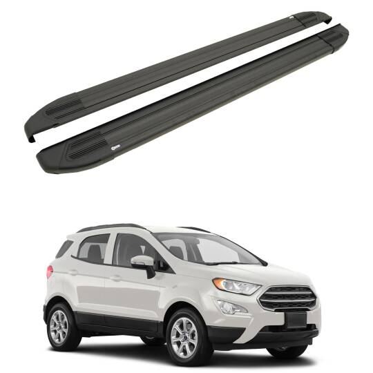 TURTLE Fits Ford Ecosport 2013-2025 Side Step Brillant Black