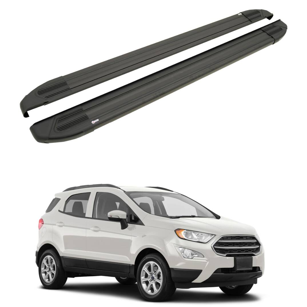 TURTLE Fits Ford Ecosport 2013-2025 Side Step Brillant Black - 1